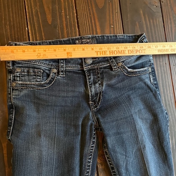 Women’s Silver Suki Surplus. Size W31/L32 - Picture 5 of 9